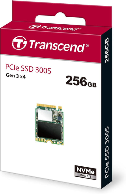 Transcend MTE300S 256GB NVMe PCIe Gen3 x4 M.2 2230 Internal Solid State Drive (SSD) 3D TLC NAND (TS256GMTE300S