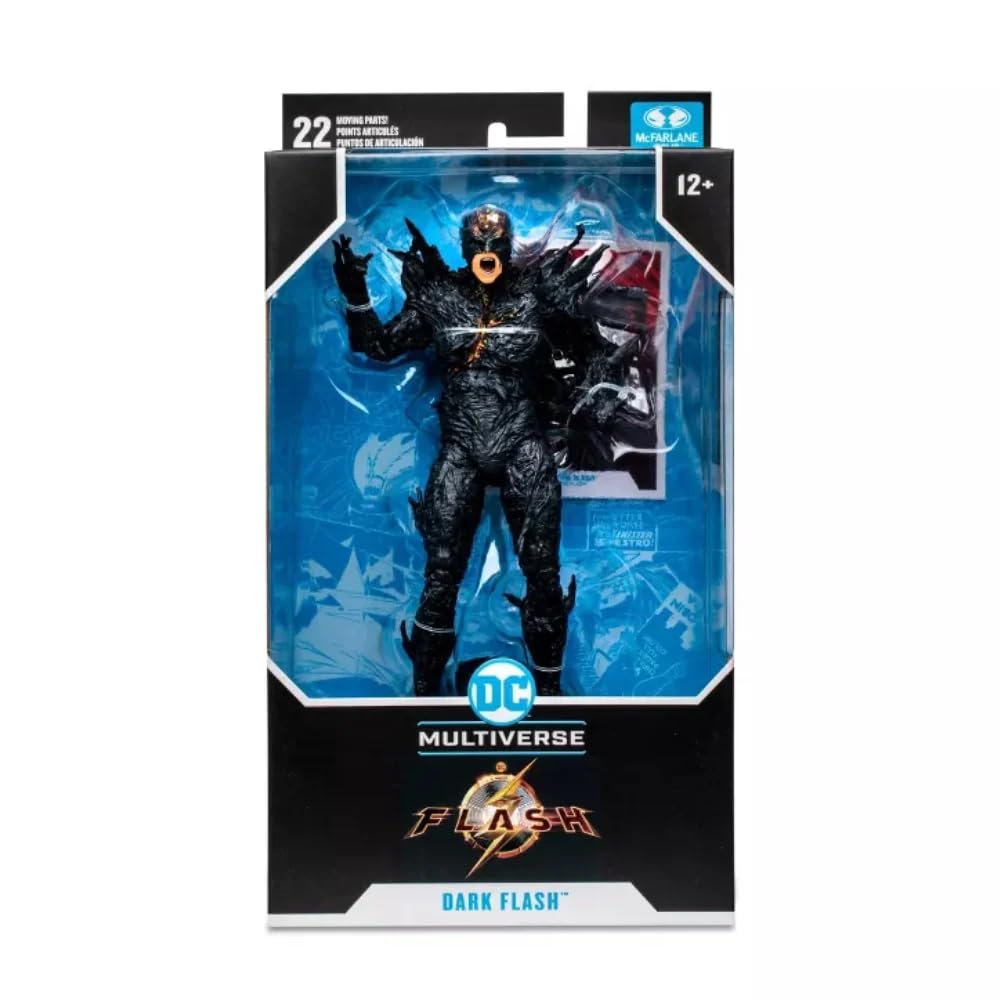 McFarlane TM15526 Actionfigur DC Film The Flash, Dark Flash, Mehrfarbig