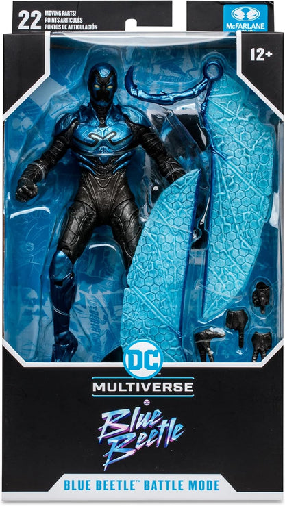 McFarlane - DC Multiverse - Blue Beetle Movie 7" - Blue Beetle (Battle Mode