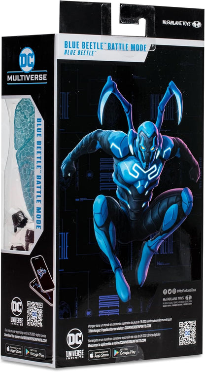 McFarlane - DC Multiverse - Blue Beetle Movie 7" - Blue Beetle (Battle Mode