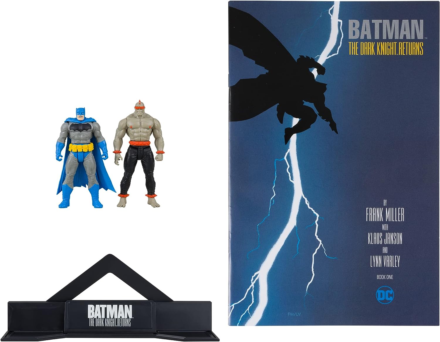 McFarlane Toys DC Direct - Page Punchers - 2pk Batman & Mutant Leader 3" Figures with Comic