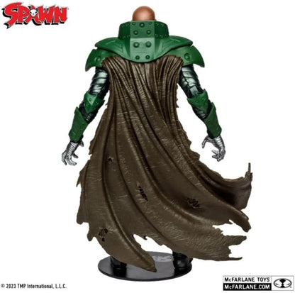 McFarlane Toys, Spawn Comic 7-inch Sinn Action Figure with 22 Moving Parts, Collectible Figure with Accessories and Collectors Stand Base – Ages 12+