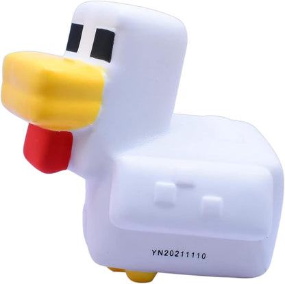 Just Toys Minecraft figurine anti-stress Mega Squishme série 3 Poulet 15 cm