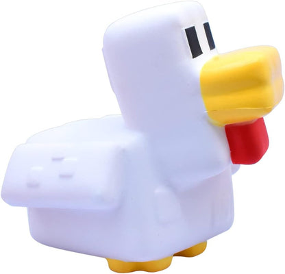 Just Toys Minecraft figurine anti-stress Mega Squishme série 3 Poulet 15 cm