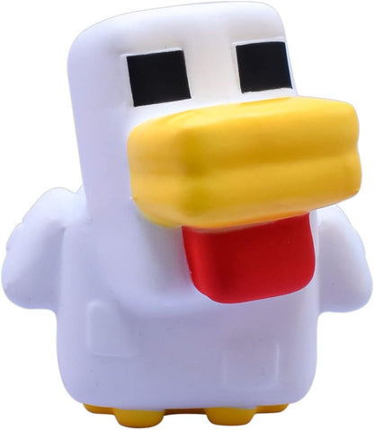 Just Toys Minecraft figurine anti-stress Mega Squishme série 3 Poulet 15 cm