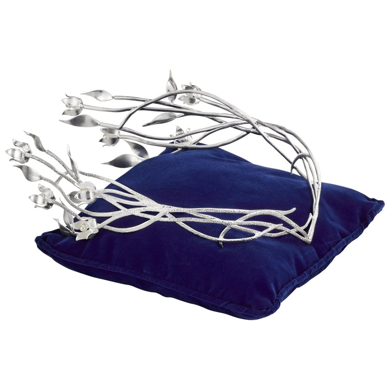 The Noble Collection The Hobbit Galadriel Headdress - Die Cast Metal Headdress Replica - Officially Licensed Film Set Movie Props Jewellery Gifts