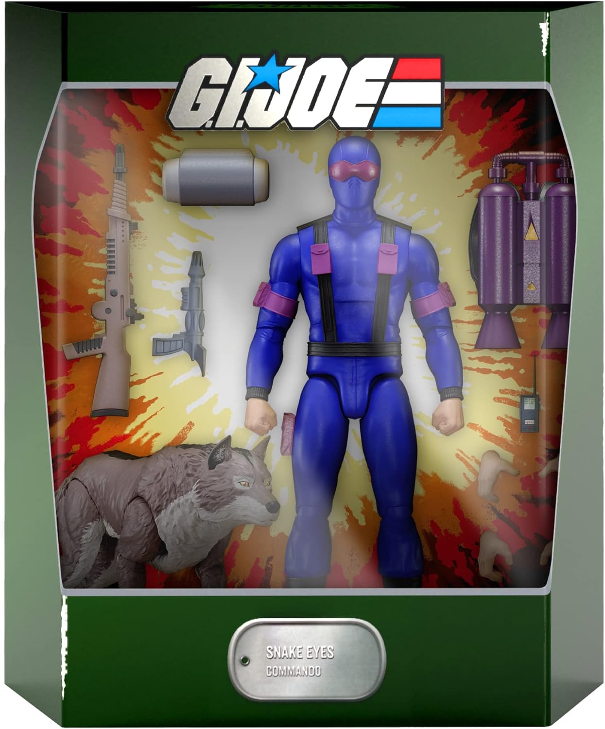 G.I. Joe figurine Ultimates Snake Eyes  18 cm