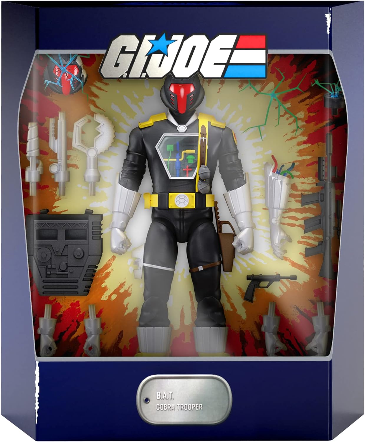 Super7 G.I. Joe Cobra B.A.T. - ULTIMATES! 7 in Action Figure