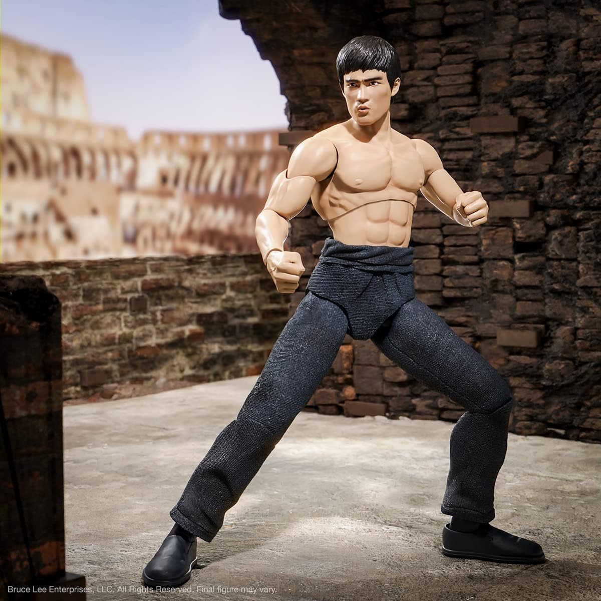 SUPER7 Bruce Lee Ultimates Bruce The Warrior 18cm Figure
