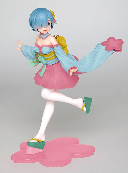 Re:Zero statuette PVC Precious Rem Sakura Ver. Renewal Edition 23 cm