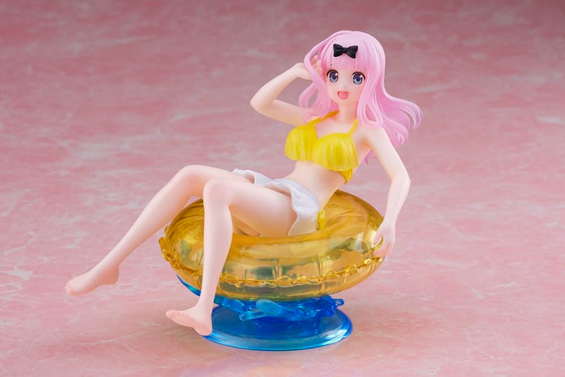 Taito Prize Kaguya-sama: Love is War PVC Ultra Romantic Aqua Float Girls Figure Chika Fujiwara