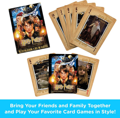 Aquarius Harry Potter Sorcerer's Stone Playing Cards