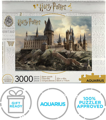 AQUARIUS 68510 Harry Potter Hogwarts Giant 3000 Piece Jigsaw Puzzle 1150mm x 820mm, Mixed