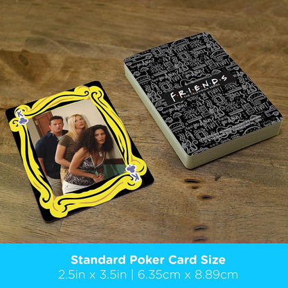 NMR DISTRIBUTION Friends Cast Playing Cards | 52 Card Deck + 2 Jokers, NMR DISTRIBUTION Friends Cast Playing Cards | 52 Card Deck + 2 Jokers, Friends Cast (Spielkarten): Inhalt: 54Blatt, AQUARIUS Friends Cast Playing Cards - Friends Themed Deck of Cards f