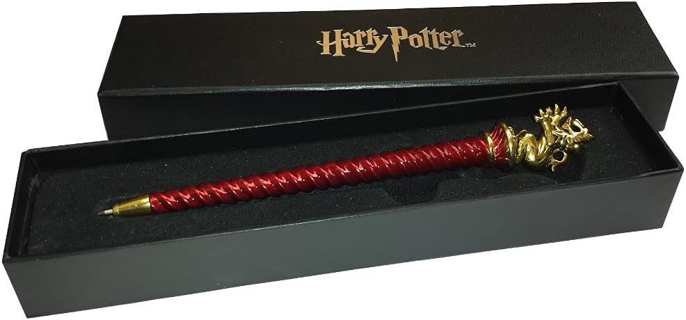 The Noble Collection France XT7280 Harry Potter Hogwarts House Pen - Gryffindor