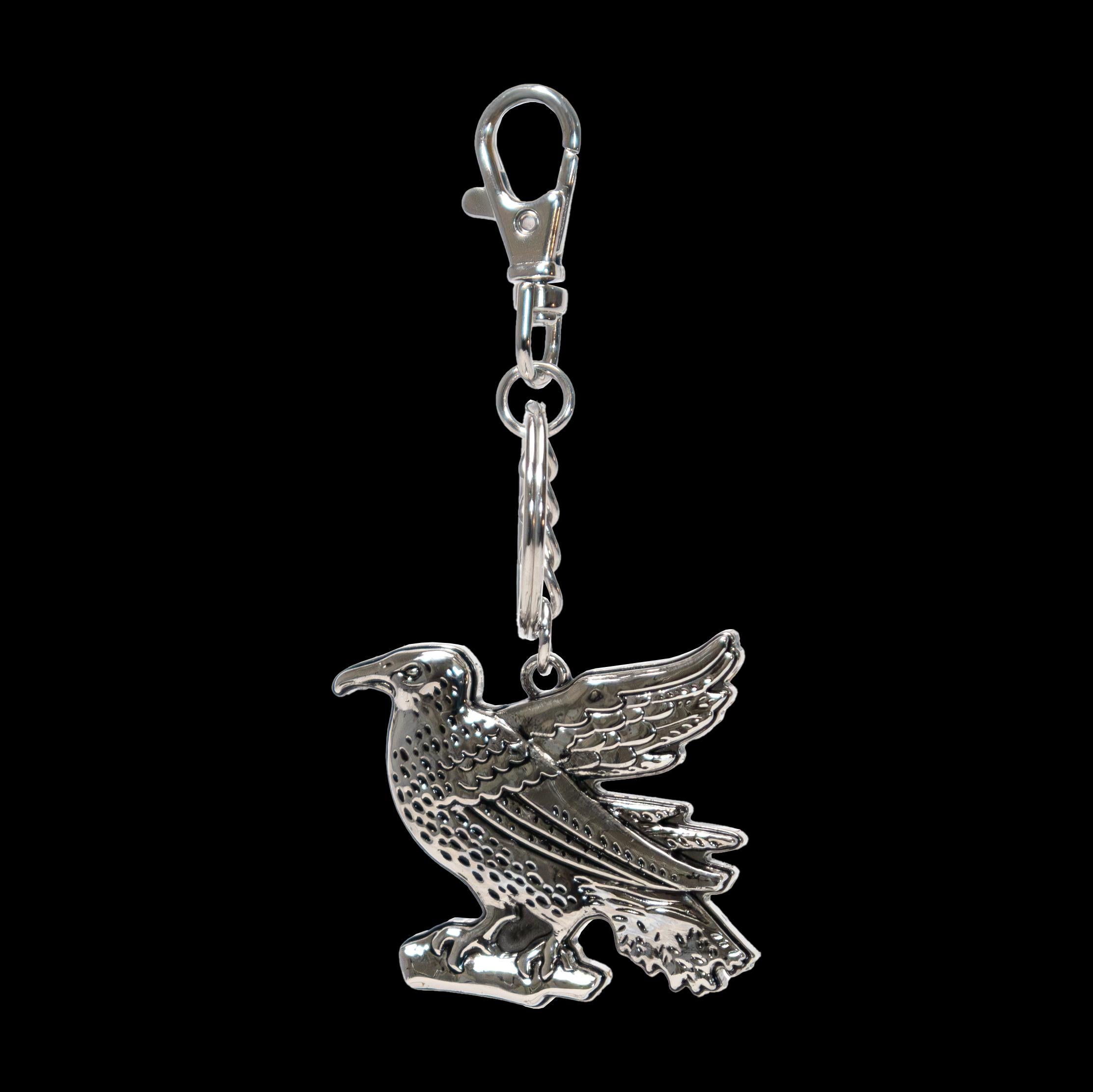 The Noble Collection Harry Potter Ravenclaw Mascot Keychain - 5in (10cm) Raven House Mascot Keychain - Officially Licensed Film Set Movie Props Gifts Merchandise