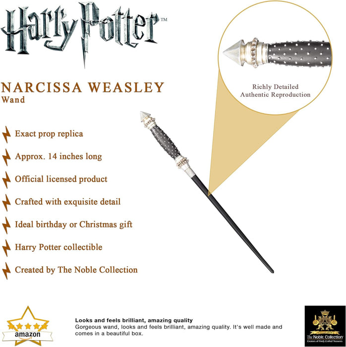 Narcissa Malfoy character wand. The Noble Collection
