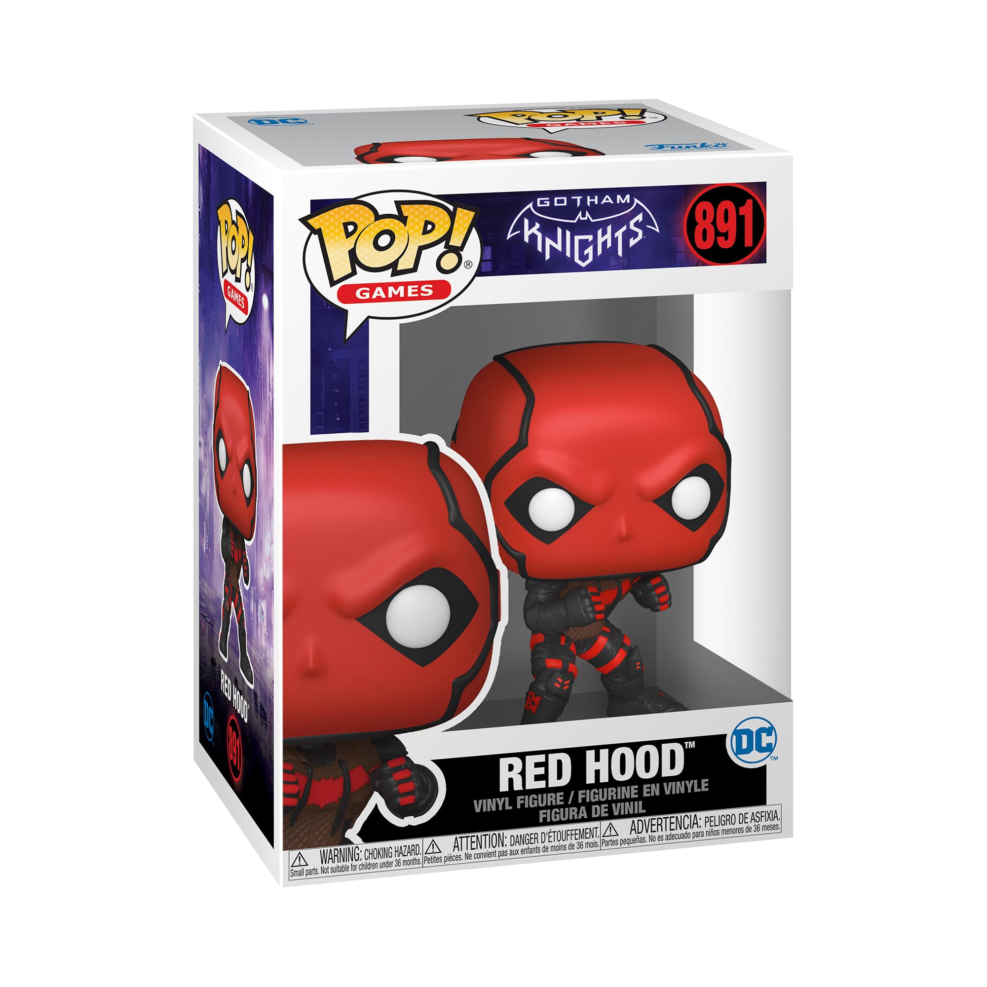 Funko POP! Games: Gotham Knights - Red Hood - Batman - Collectable Vinyl Figure - Gift Idea - Official Merchandise - Toys for Kids & Adults - Video Games Fans - Model Figure for Collectors