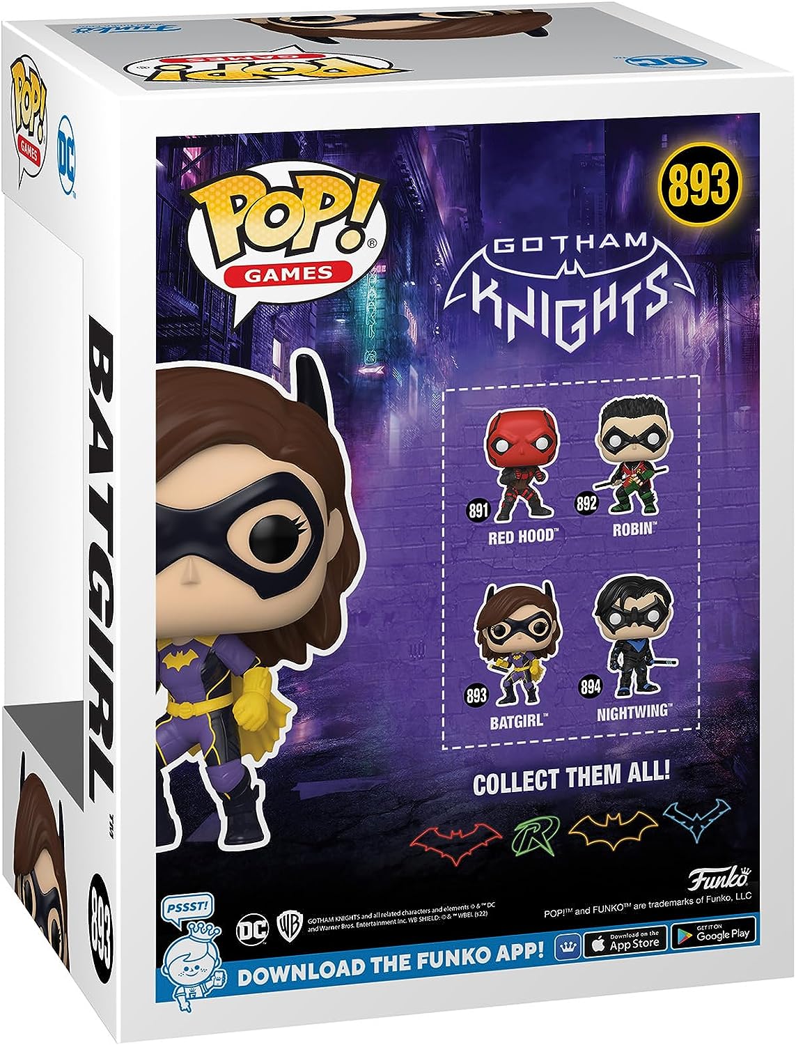 Funko POP! Games: Gotham Knights - Batgirl - Batman - Collectable Vinyl Figure - Gift Idea - Official Merchandise - Toys for Kids & Adults - Video Games Fans - Model Figure for Collectors and Display