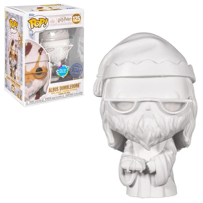 Funko Pop! HP: HP Holiday - Albus Dumbledore - (DIY) - White - Harry Potter - Collectable Vinyl Figure - Gift Idea - Official Merchandise - Toys for Kids & Adults - Movies Fans