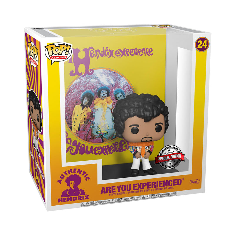 Funko POP! Albums: Jimi Hendrix - Are You Experienced - Amazon Exclusive - Collectable Vinyl Figure - Gift Idea - Official Merchandise - Toys For Kids & Adults - Music Fans