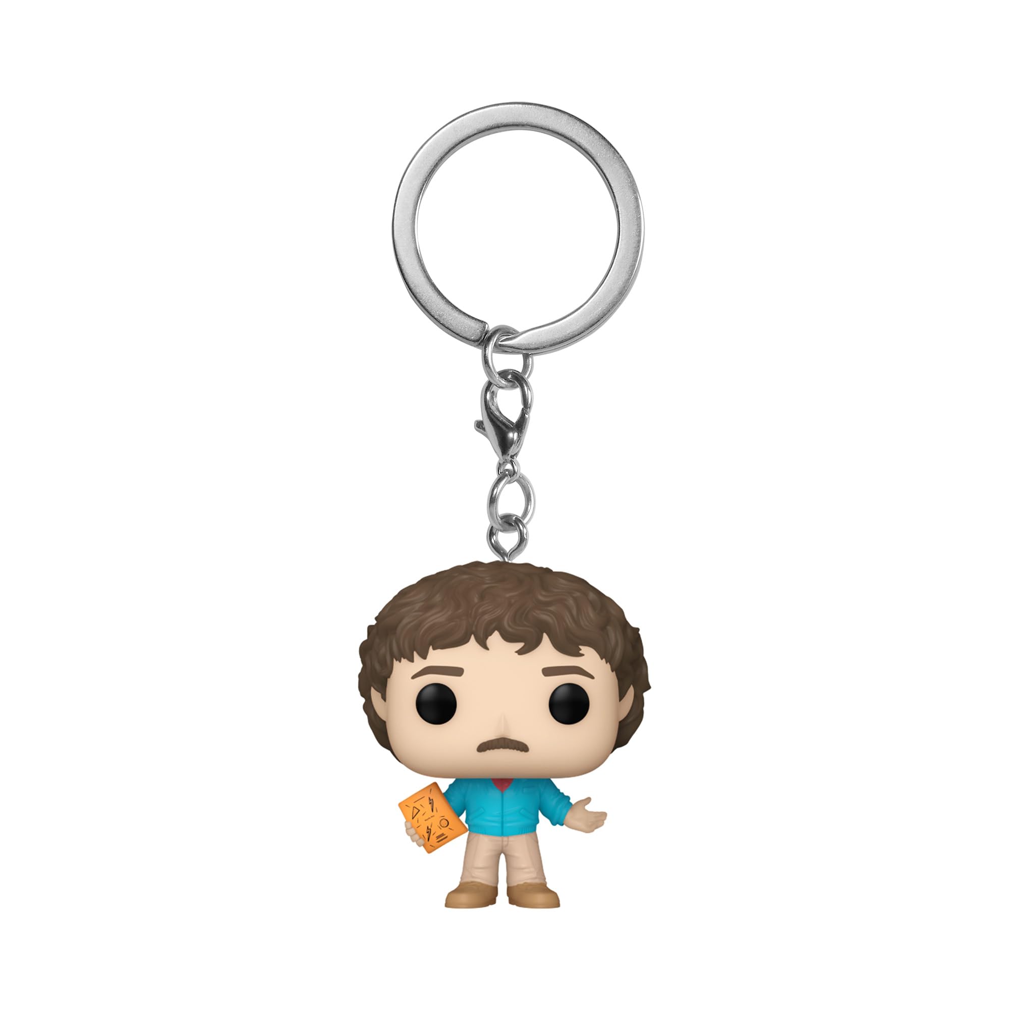 Funko POP! Keychain: Friends - 80's Ross Geller - Collectable Vinyl Mini Figure Novelty Keyring - Stocking Filler - Gift Idea - Official Merchandise - TV Fans - Minifigure
