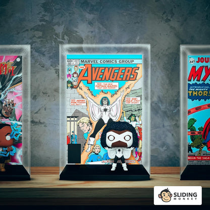 Funko Pop! Cover Art: Marvel - Captain Marvel- Collectable Vinyl Figure - Gift Idea - Official Merchandise - Toys for Kids & Adults - Movies Fans - Model Figure for Collectors and Display