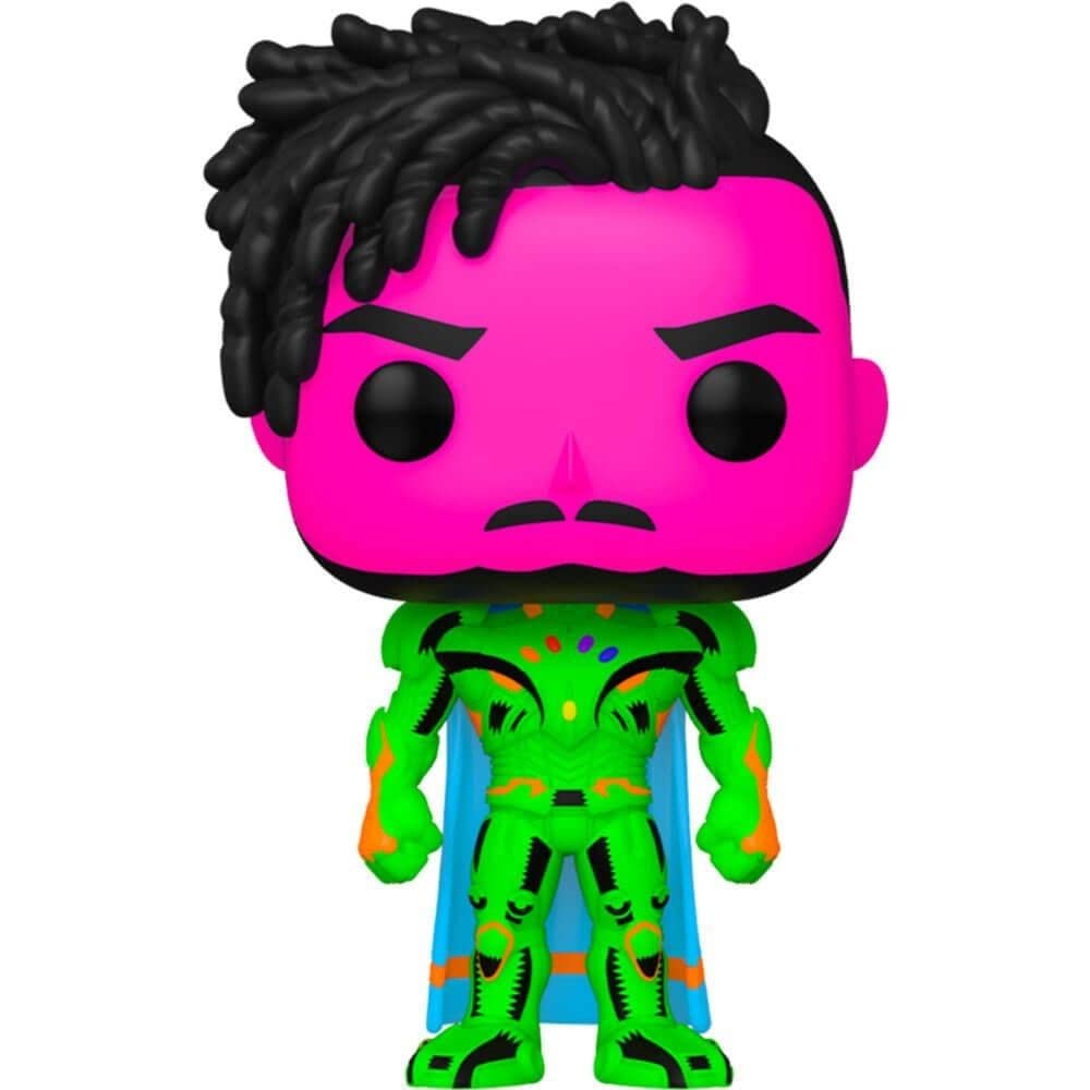 Funko Pop! Jumbo: What If - the King - Infinity Killmonger - (Blacklight) - Marvel What If - Collectable Vinyl Figure - Gift Idea - Official Merchandise - Toys for Kids & Adults - TV Fans
