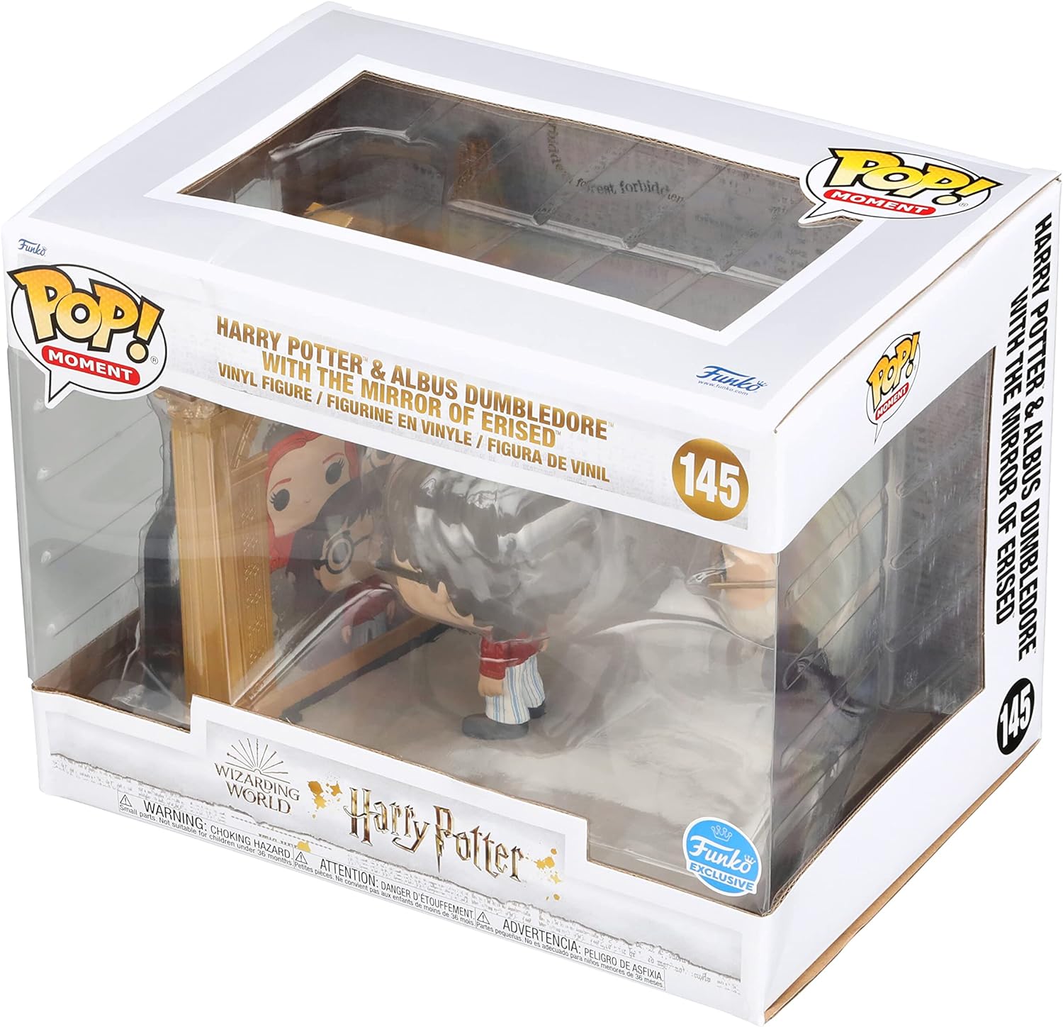 Funko: POP! Moment Harry Potter and Albus Dumbledore with The Mirror Erised, Grow Your Wizarding World Collection Today, Vinyl Collectible, Amazon Exclusive