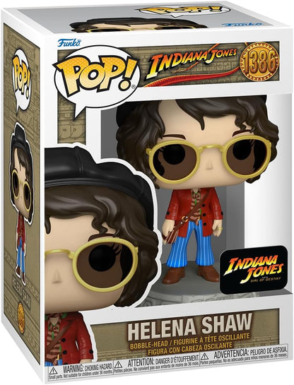 Funko Pop! Movies: Indiana Jones 5 - Helena Shaw - Collectable Vinyl Figure - Gift Idea - Official Merchandise - Toys for Kids & Adults - Movies Fans - Model Figure for Collectors and Display
