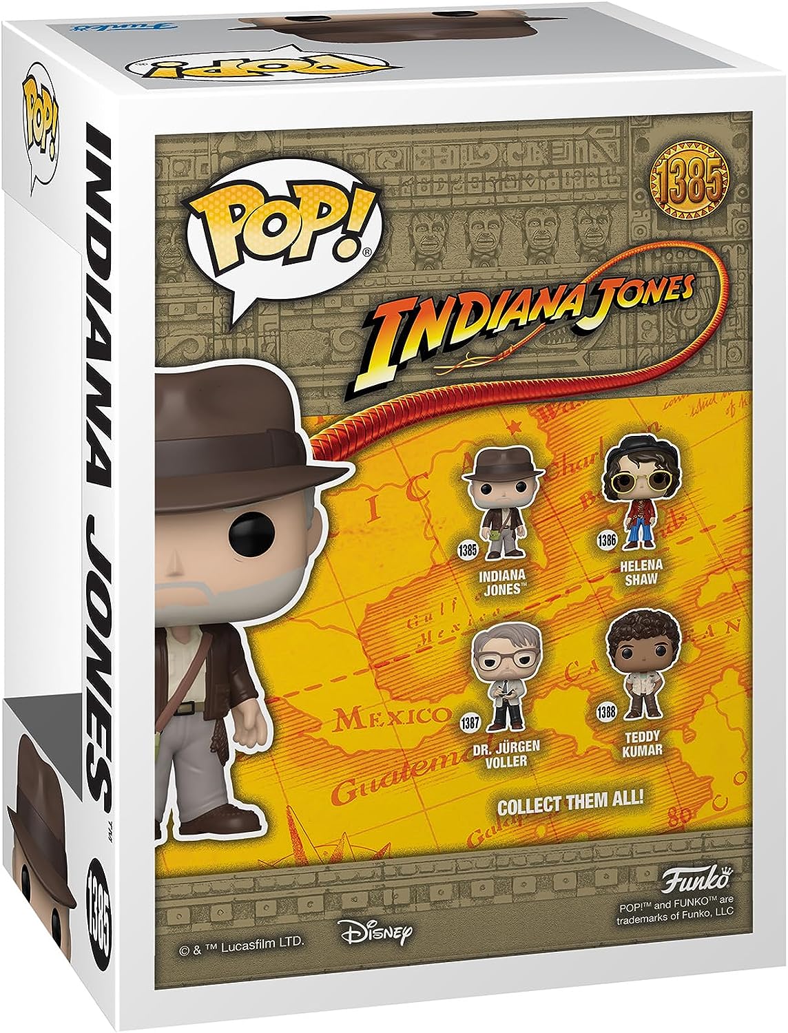 Funko POP! Movies: IJ5 - Indiana Jones - Indiana Jones 5 - Collectable Vinyl Figure - Gift Idea - Official Merchandise - Toys for Kids & Adults - Movies Fans - Model Figure for Collectors and Display