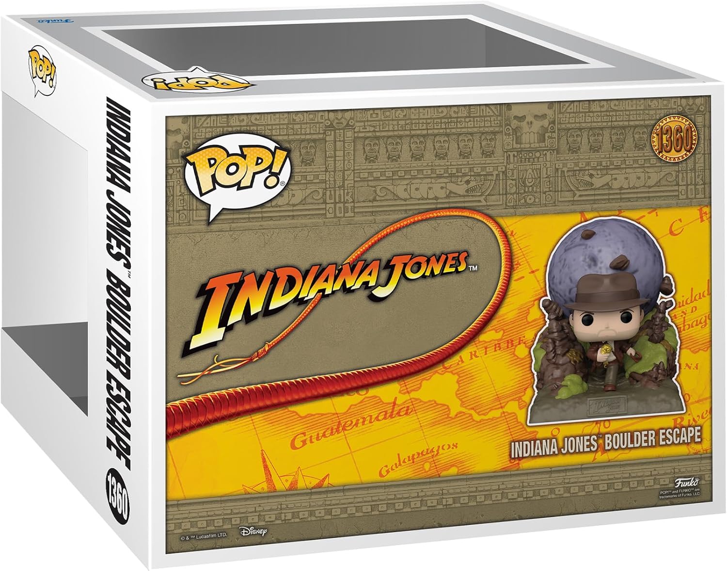Funko Pop! Moment: Indiana Jones - Raiders of The Lost Ark, Indiana Jones Boulder Escape & Pop! Movies: Indiana Jones and The Last Crusade - Henry Jones Sr.