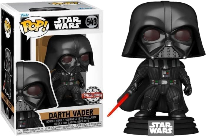 Funko Pop Star Wars: Obi Wan Kenobi Darth Vader Fighting Pose Exc, Collectible Action Vinyl Figure 64901, Multi Color