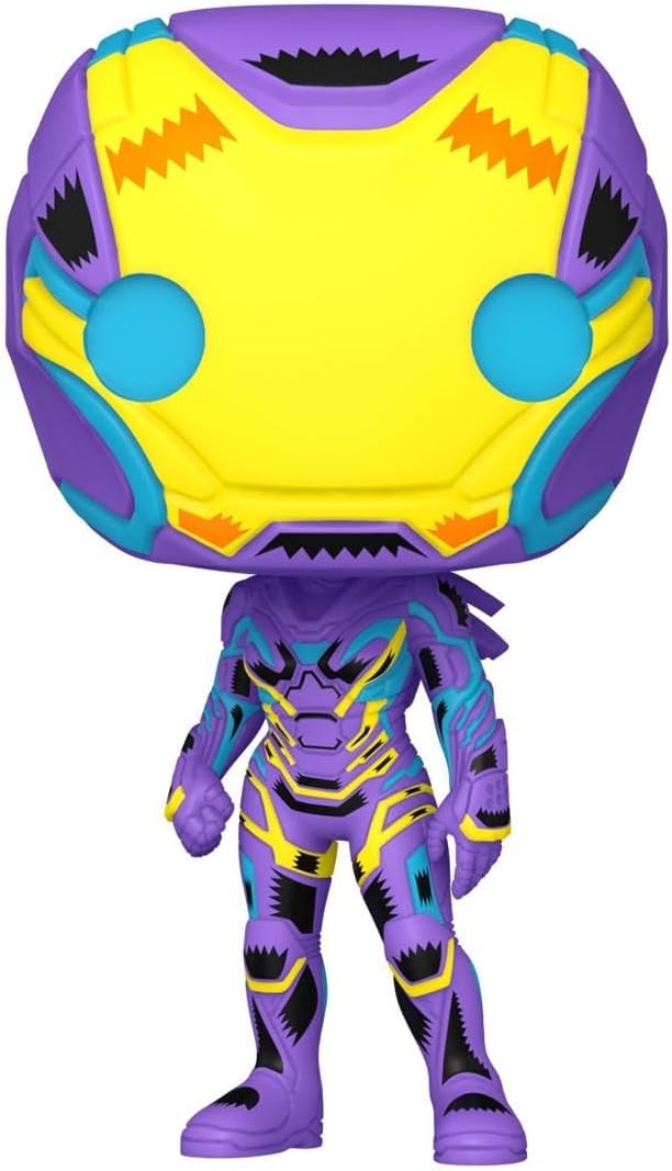 Funko Pop! & Tee: Marvel Blacklight - Rescue - Extra Large - (XL) - T-Shirt, Maglietta - Vestiti con Figura in Vinile da Collezione - Idea Regalo - Giocattoli e Top a Maniche Corte per gli Adulti