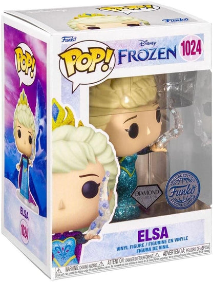 Funko Disney Ultimate Princess Pop! Vinyl Figure Elsa (DGLT) 9 cm