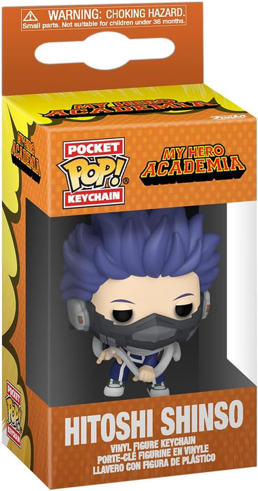 Funko POP! Keychain: MHA - Hitoshi Shinso - My Hero Academia - Collectable Vinyl Mini Figure Novelty Keyring - Stocking Filler - Gift Idea - Official Merchandise - Anime Fans - Minifigure