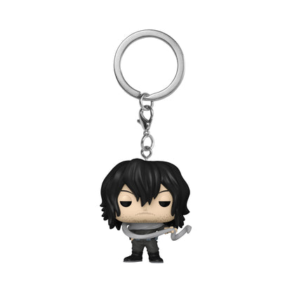 Funko POP! Keychain: MHA - Shota Aizawa - My Hero Academia - Collectable Vinyl Mini Figure Novelty Keyring - Stocking Filler - Gift Idea - Official Merchandise - Anime Fans - Minifigure