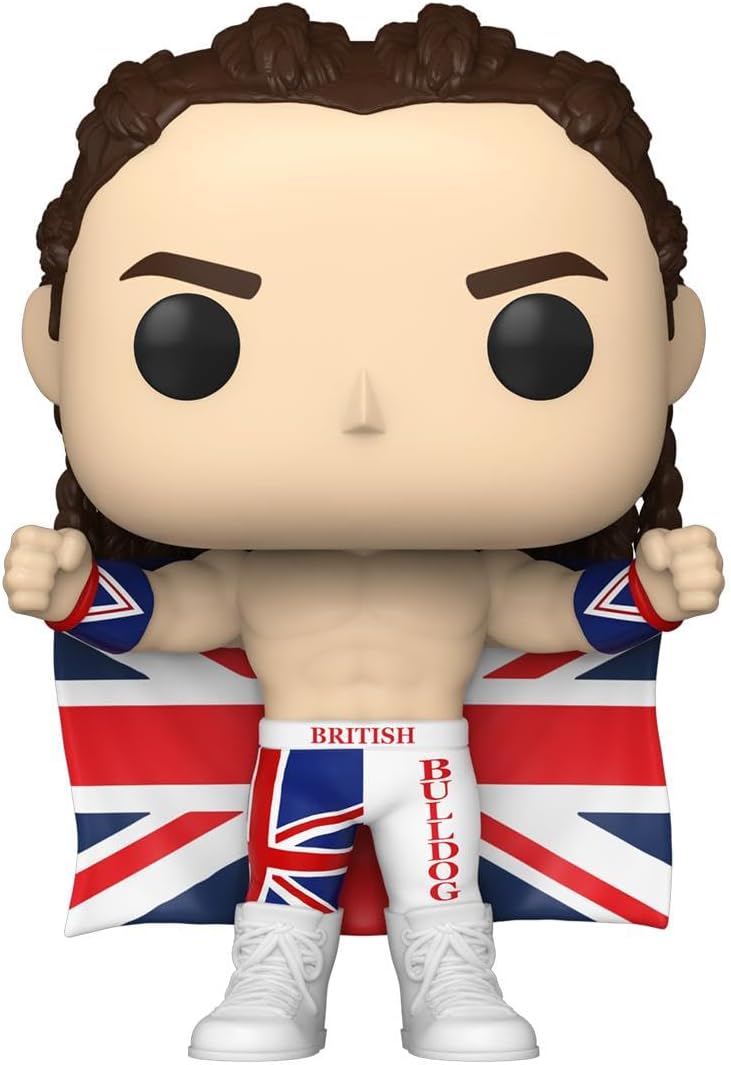 Funko POP! WWE: British Bulldog - Davey Boy Smith - Collectable Vinyl Figure - Gift Idea - Official Merchandise - Toys for Kids & Adults - Sports Fans - Model Figure for Collectors and Display