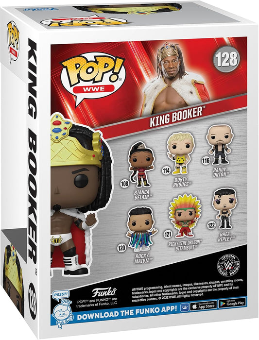 Funko POP! WWE: King Booker T - Collectable Vinyl Figure - Gift Idea - Official Merchandise - Toys for Kids & Adults - Sports Fans - Model Figure for Collectors and Display