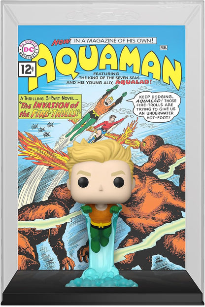 Funko POP! Comic Cover: DC - Aquaman - Collectable Vinyl Figure - Gift Idea - Official Merchandise - Toys for Kids & Adults - Model Figure for Collectors and Display