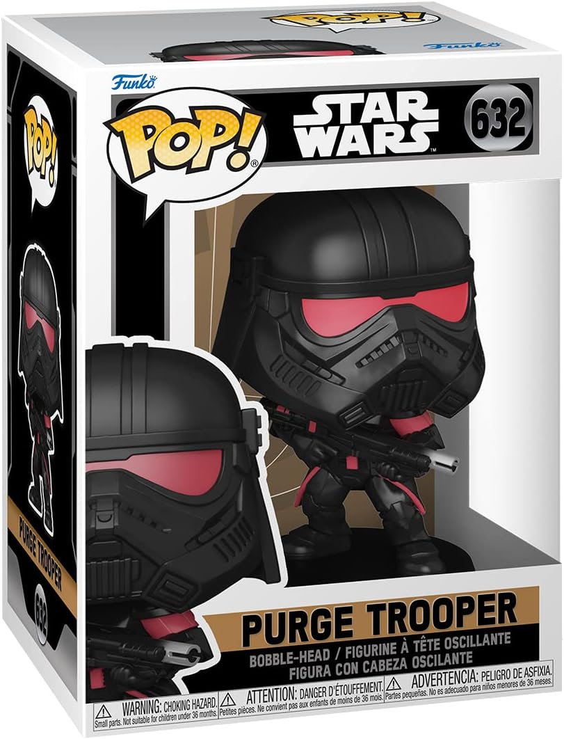 Funko POP! Vinyl: Obi-Wan Kenobi - Purge Trooper - (Battle Pose) - Star Wars - Collectable Vinyl Figure - Gift Idea - Official Merchandise - Toys for Kids & Adults - TV Fans