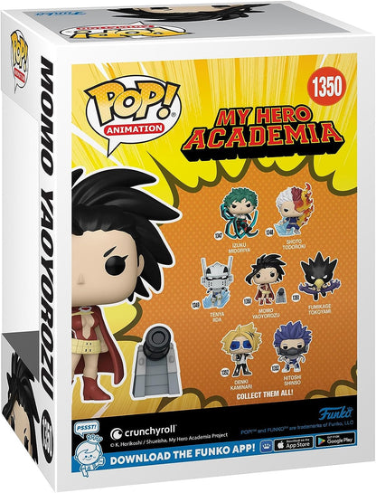 Funko POP! and Buddy: MHA - Momo Yaoyorozu - (with Cannon) - My Hero Academia - Collectable Vinyl Figure - Gift Idea - Official Merchandise - Toys for Kids & Adults - Anime Fans