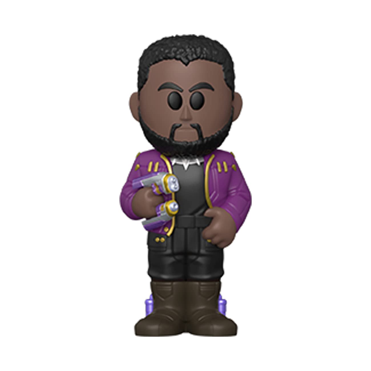 Funko Vinyl SODA: Marvel Friday What If - Starlord T'Challa - 1/6 Odds for Rare Chase Variant - Collectable Vinyl Figure - Gift Idea - Official Merchandise - Toys for Kids & Adults
