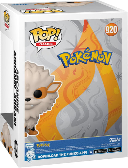Funko POP! Games: Pokemon - Arcanine - Collectable Vinyl Figure - Gift Idea - Official Merchandise - Toys for Kids & Adults - Video Games Fans - Model Figure for Collectors and Display