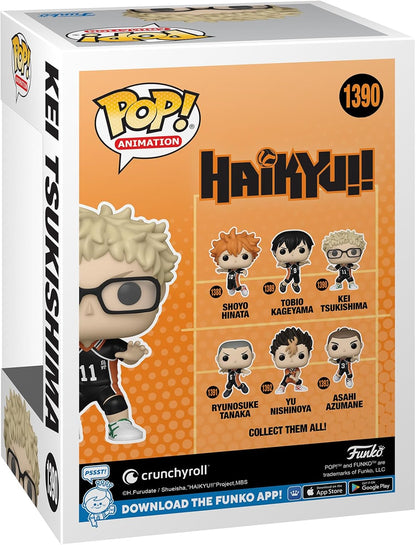 Funko POP! Animation: Haikyu - Tsukishima - Haikyu! - Collectable Vinyl Figure - Gift Idea - Official Merchandise - Toys for Kids & Adults - Anime Fans - Model Figure for Collectors and Display