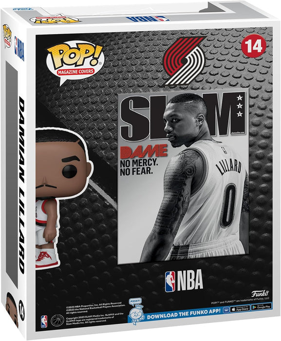 Funko POP! NBA Cover: SLAM - Damian Lillard - Collectable Vinyl Figure - Gift Idea - Official Merchandise - Toys for Kids & Adults - Model Figure for Collectors and Display