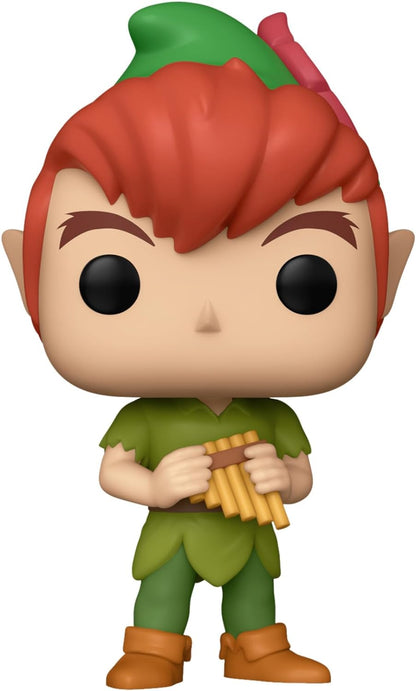 Funko POP! Disney: Peter Pan 70th - Peter With Flute - Collectable Vinyl Figure - Gift Idea - Official Merchandise - Toys for Kids & Adults - Movies Fans - Model Figure for Collectors and Display