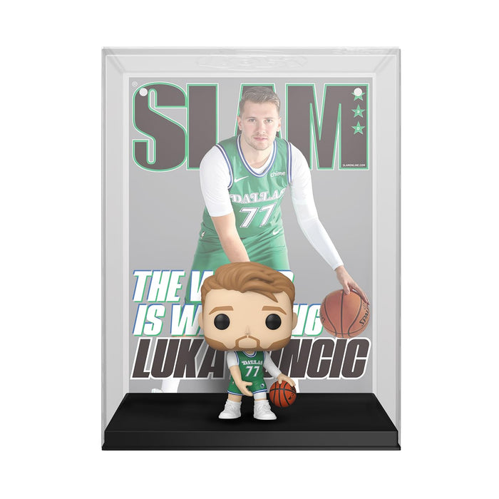 Funko Pop! NBA Cover: Slam - Luka Doncic - Collectable Vinyl Figure - Gift Idea - Official Merchandise - Toys for Kids & Adults - Sports Fans - Model Figure for Collectors and Display