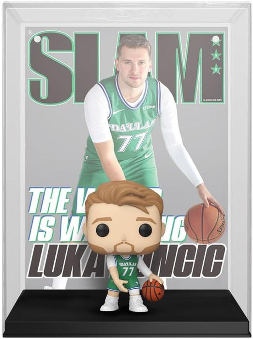 Funko Pop! NBA Cover: Slam - Luka Doncic - Collectable Vinyl Figure - Gift Idea - Official Merchandise - Toys for Kids & Adults - Sports Fans - Model Figure for Collectors and Display