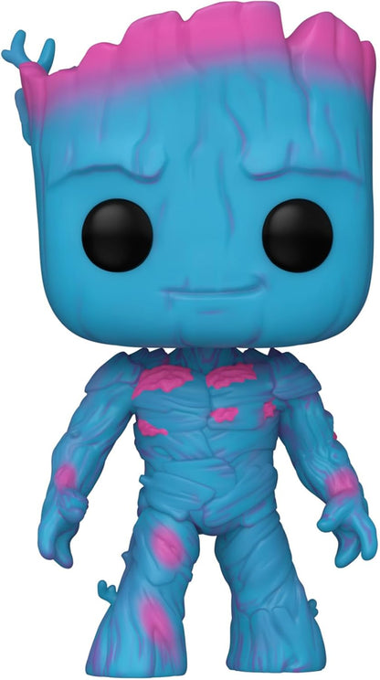 Funko POP! Jumbo: Guardians Of the Galaxy 3 - Groot - Blacklight - Guardians Of the Galaxy - Collectable Vinyl Figure - Gift Idea - Official Merchandise - Toys for Kids & Adults - Movies Fans